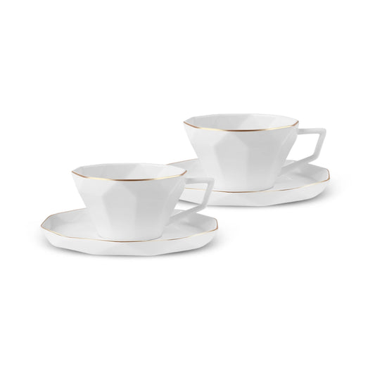 Karaca Evona Kaffeetassen für 2 Personen, 180ml