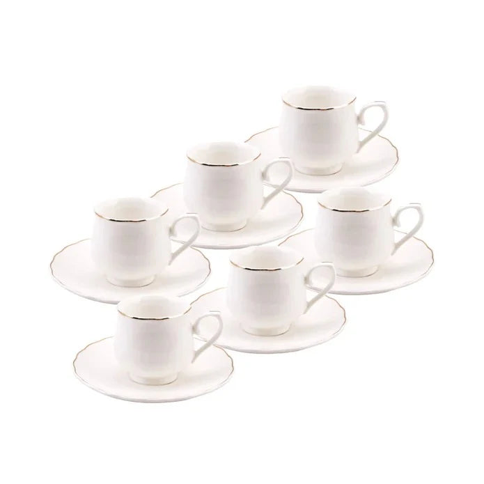 Karaca Beykoz Mokkatassen für 6 Personen, 80 ml