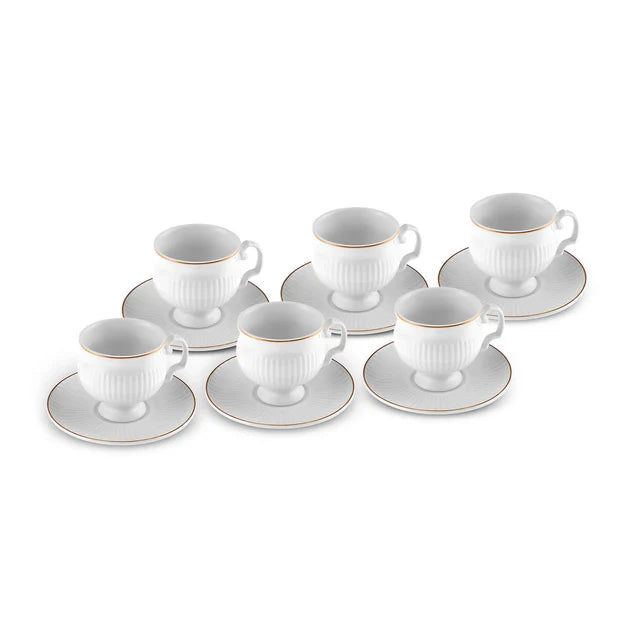 Karaca Malta Mokkatassen-Set, 6 Personen, 100 ml