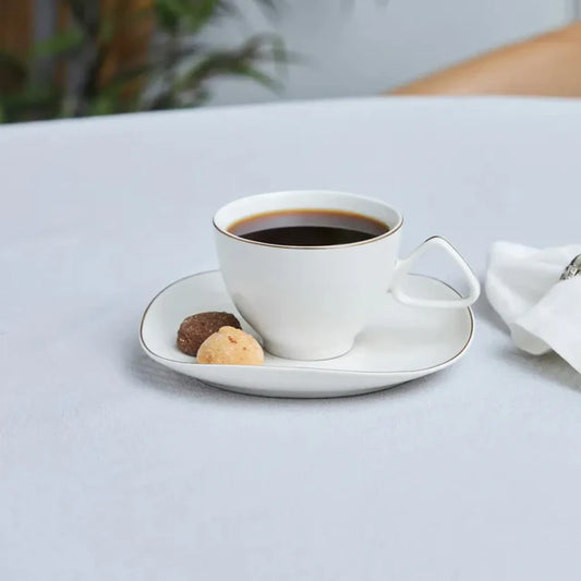 Karaca Streamline Middle Kaffeetassen Set für 6 Personen 200ml