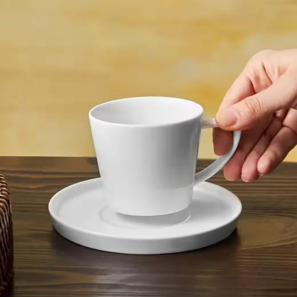 Kaffeeservice Karaca Salvare Kaffetassen für 6 Personen 260 ml, Weiß