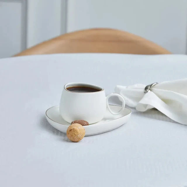 Karaca Streamline Tribe Kaffeetassen Set für 6 Personen 200 ml