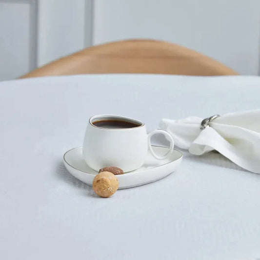 Karaca Streamline Tribe Kaffeetassen Set für 6 Personen 200 ml